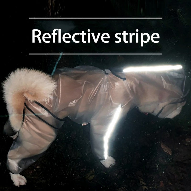 RainPup Hooded Dog Jacket