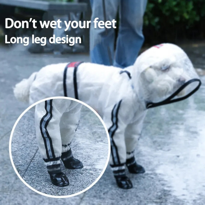 RainPup Hooded Dog Jacket