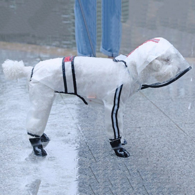 RainPup Hooded Dog Jacket