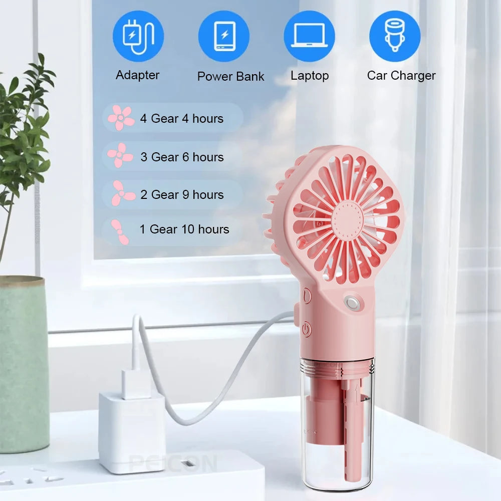 BreezeMist Mini Fan