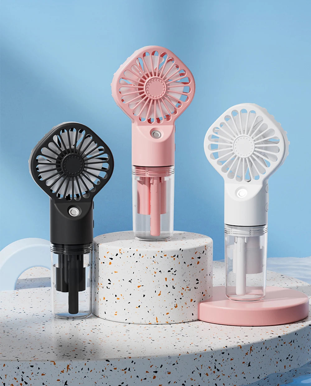 BreezeMist Mini Fan