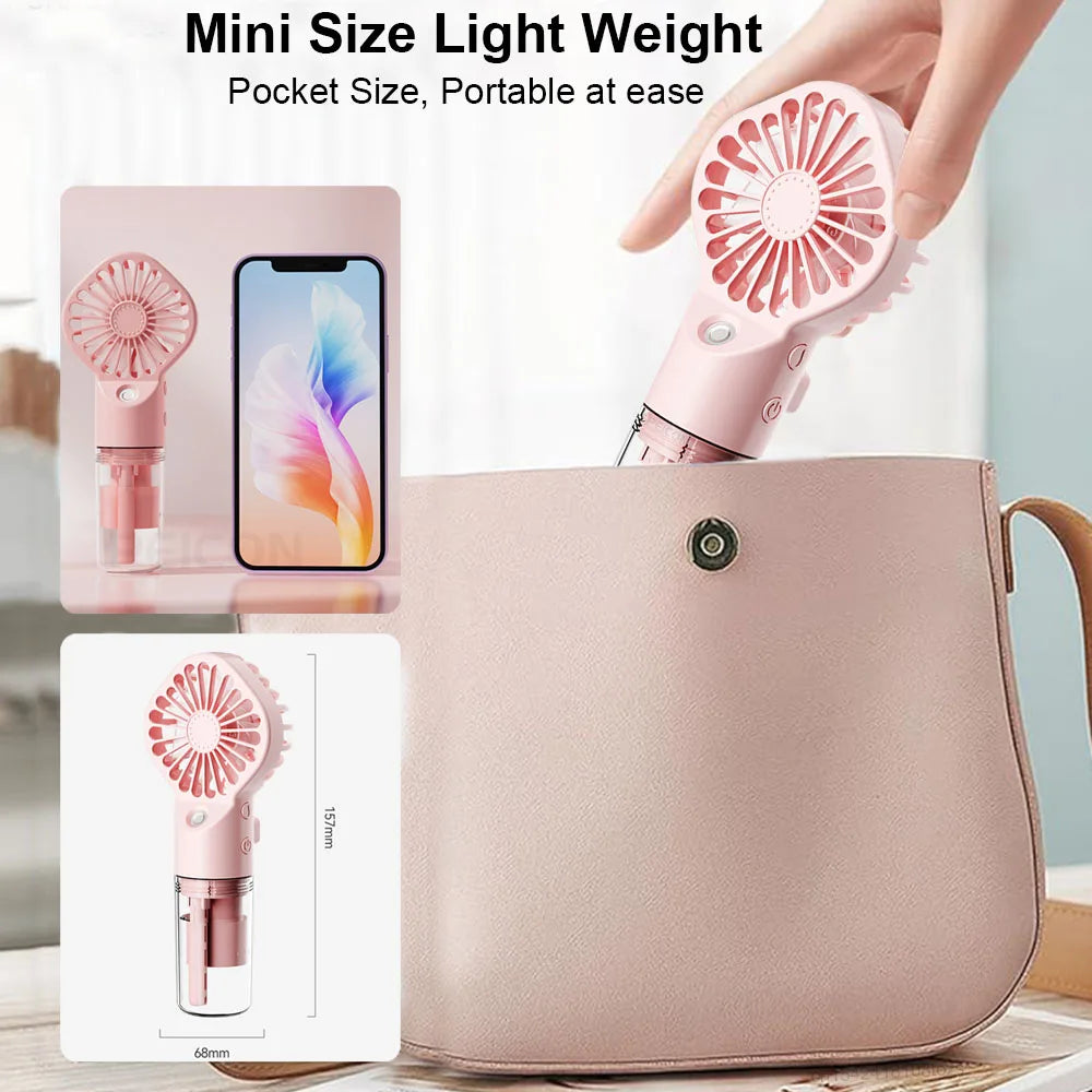 BreezeMist Mini Fan