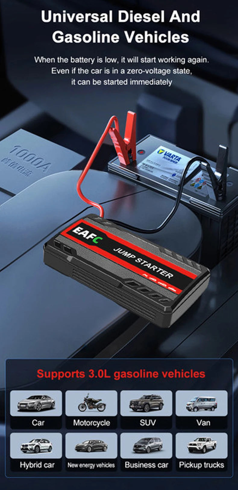 PowerBoost Car Jump Starter