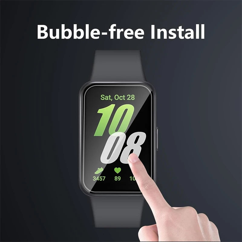 Screen Protector for Samsung Galaxy Fit3 Anti-scratch Film for Galaxy Fit 3 Full Coverage Ultra-HD Protective Film (Not Glass)