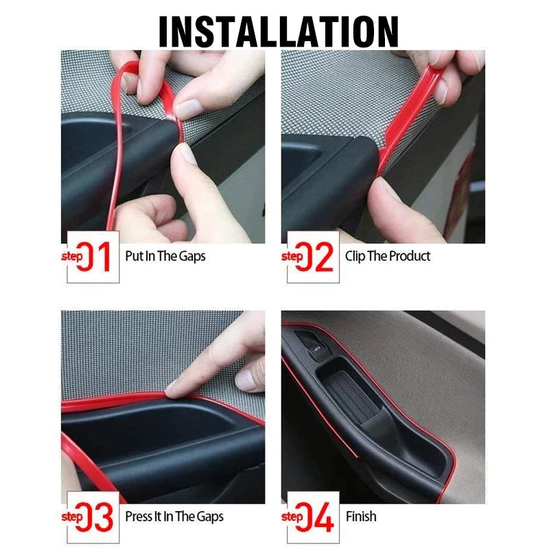 GlowFlex LED Car Strip Lights