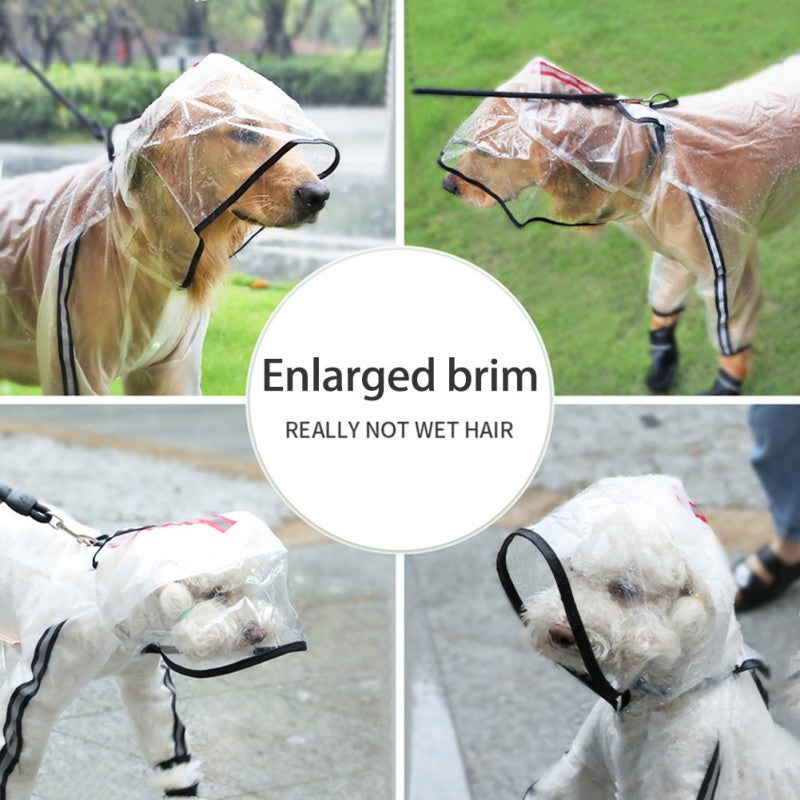 RainPup Hooded Dog Jacket