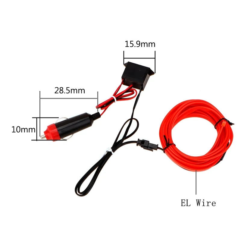GlowFlex LED Car Strip Lights