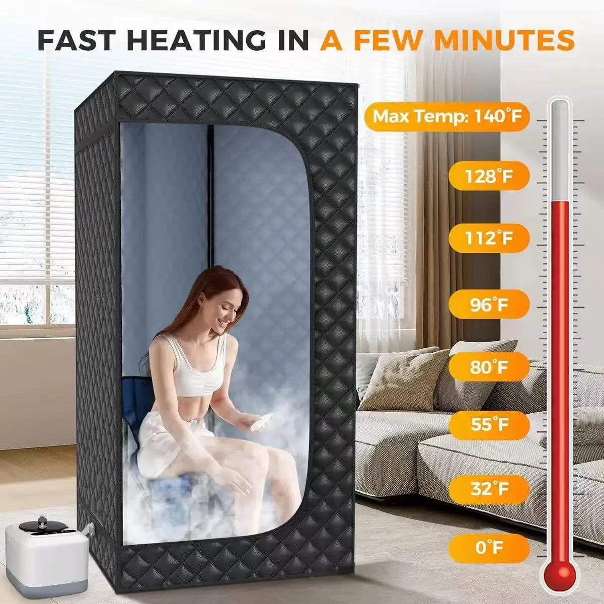 ZenSteam Personal Sauna Pod