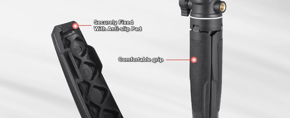 Magnetic Smartphone Tripod for MagSafe, Mini Extendable Selfie Stick 360° Ball Head Tripod Stand Handle Grip for iPhone 14 13 12