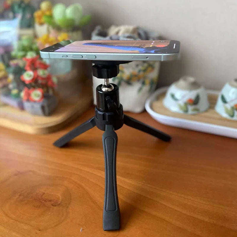 For Magsafe Magnet Tripods For Phone Live streaming bracket Tripod Smartphone Monopod Universal Tripod Stand For Phone Holderic
