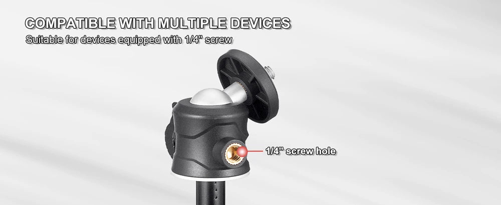Magnetic Smartphone Tripod for MagSafe, Mini Extendable Selfie Stick 360° Ball Head Tripod Stand Handle Grip for iPhone 14 13 12