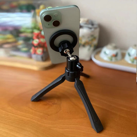 For Magsafe Magnet Tripods For Phone Live streaming bracket Tripod Smartphone Monopod Universal Tripod Stand For Phone Holderic