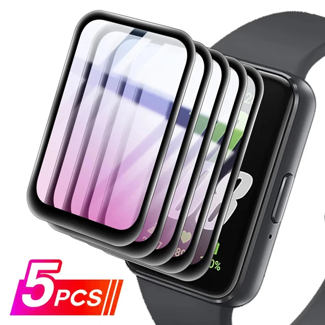 Screen Protector for Samsung Galaxy Fit3 Anti-scratch Film for Galaxy Fit 3 Full Coverage Ultra-HD Protective Film (Not Glass）