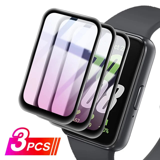 Screen Protector for Samsung Galaxy Fit3 Anti-scratch Film for Galaxy Fit 3 Full Coverage Ultra-HD Protective Film (Not Glass）